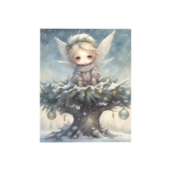Little Christmas Angel Quilt 40"x50"