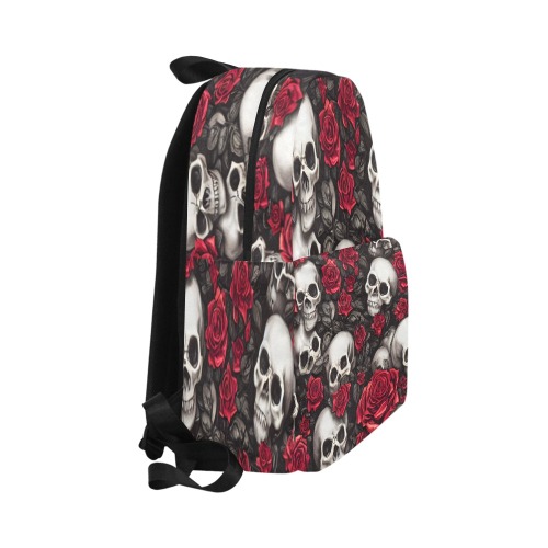 Skulls & Rosees Unisex Classic Backpack (Model 1673)