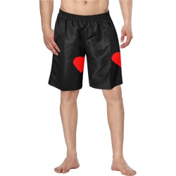 Hearts-1 Men's Swim Trunk (Model L21)