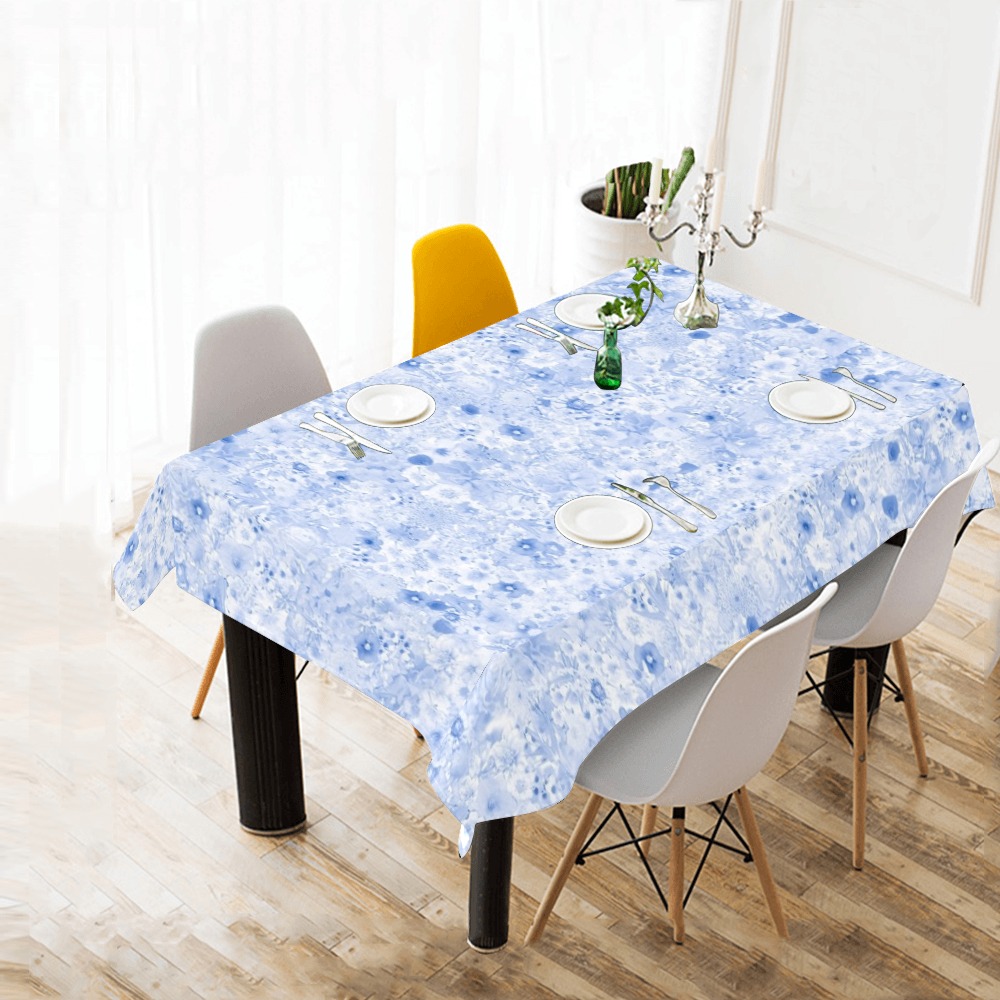 floral frise16 Thickiy Ronior Tablecloth 84"x 60"