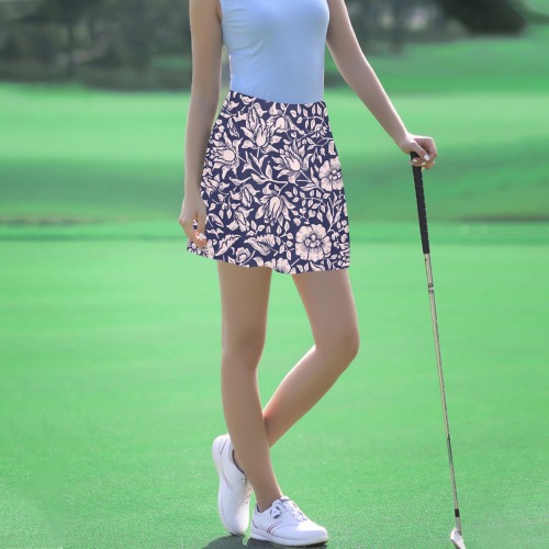 Skirt Women's Athletic Skirt (Model D64)