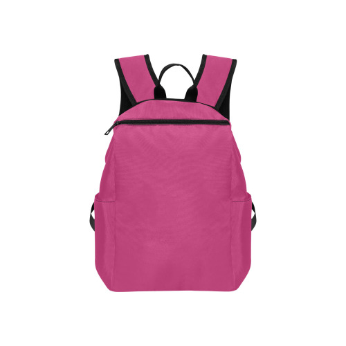 FUSCIA PINK Lightweight Casual Backpack (Model 1730)