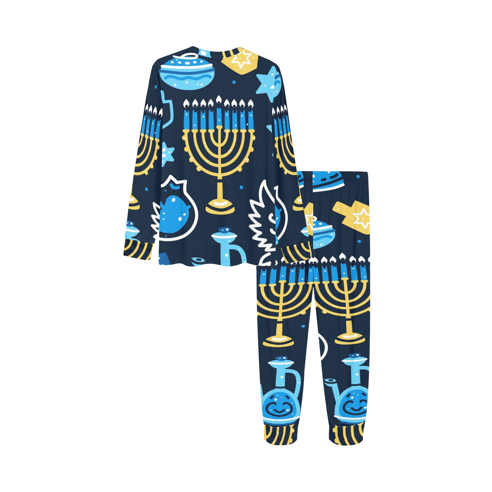 Hanukkah Pjs for Kids Kids' All Over Print Pajama Set