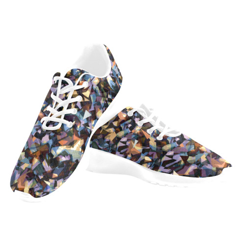 Fashion Abstract Pattern Design (4) Women's Athletic Shoes (Model 0200)