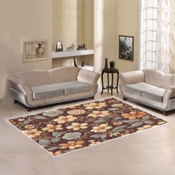 Fabulous Florals 23 Area Rug7'x5'