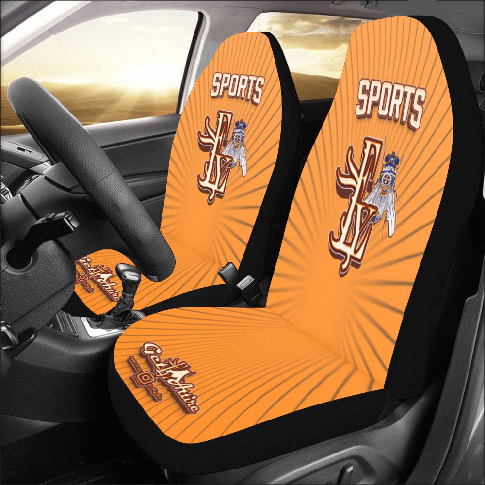 Sports Collectable Fly Car Seat Covers (Set of 2)