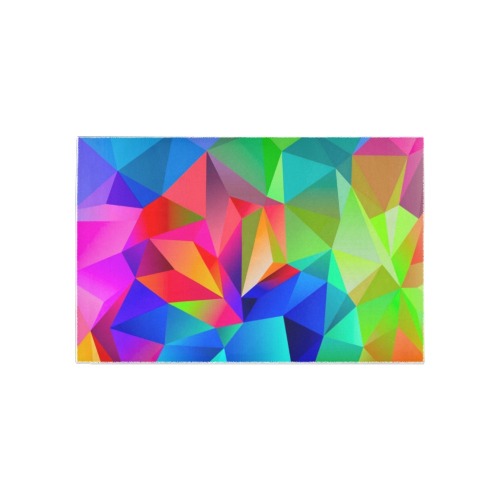 RONIN Color Art Rug Area Rug 5'x3'3''
