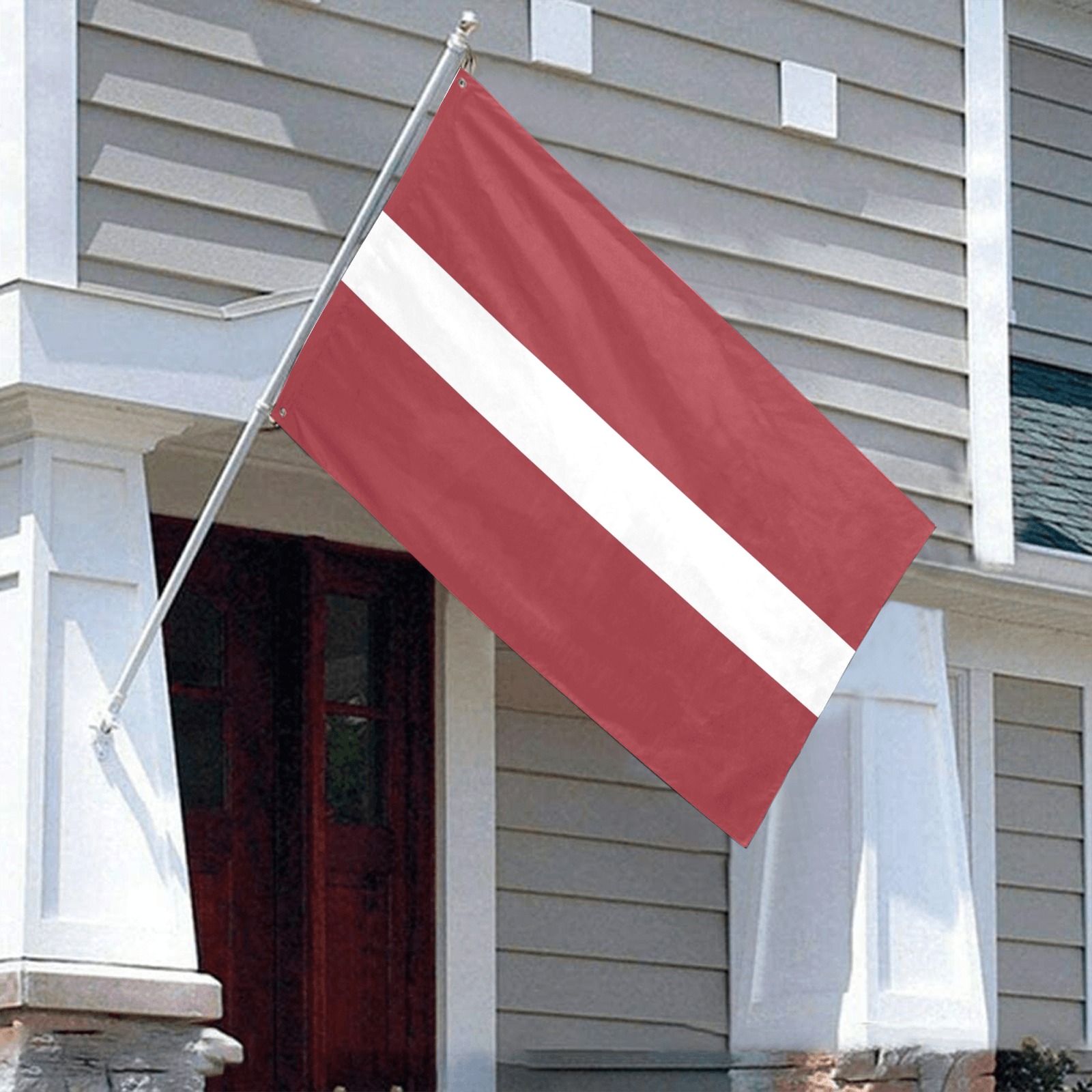 Latvia Flag Current Garden Flag 59"x35"