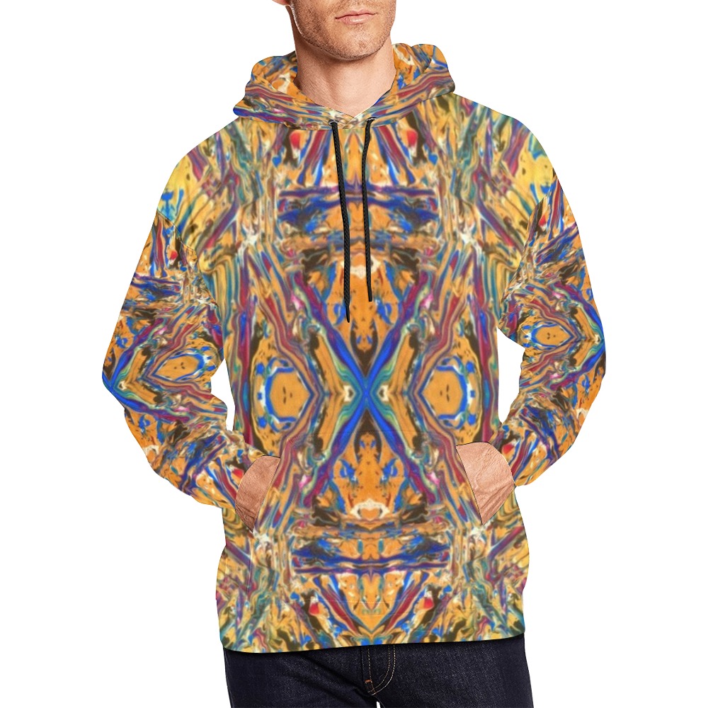 2022 All Over Print Hoodie for Men (USA Size) (Model H13)