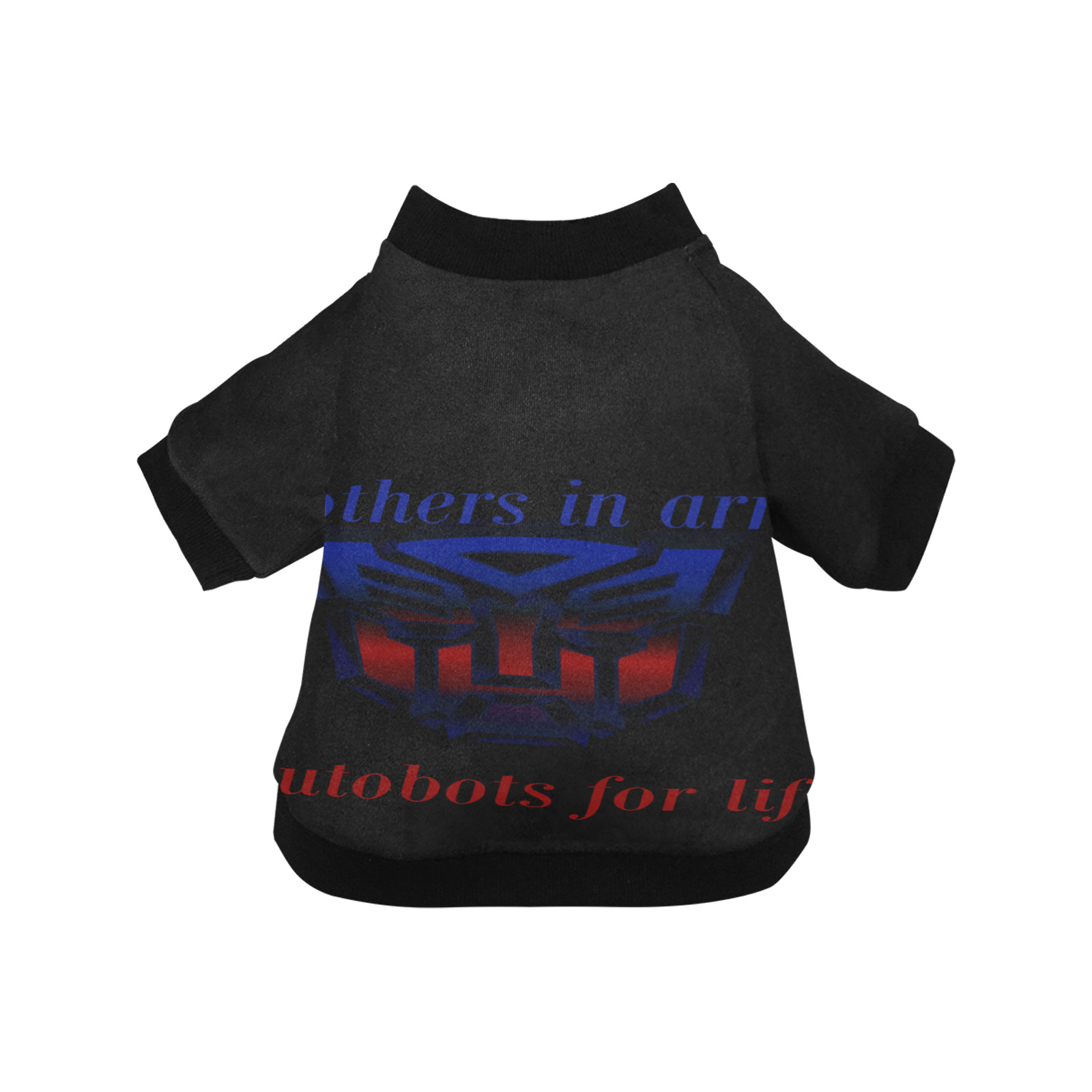 Brothers in arms Pet Dog Round Neck Shirt