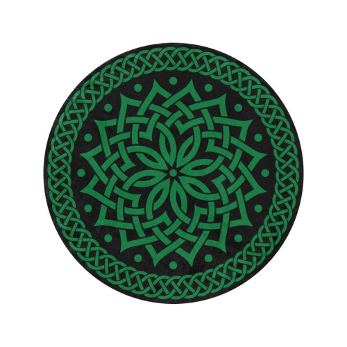 Celtic Mandala Circular Ultra-Soft Micro Fleece Blanket 60"