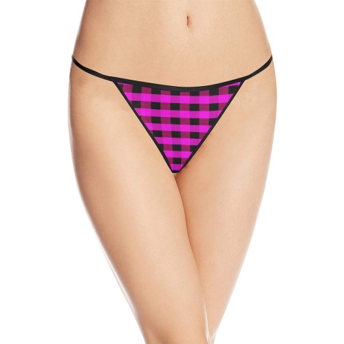 generated_mirror15 Women's All Over Print G-String Panties (Model L35)