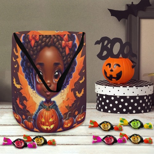 HALLOWEEN PUMPKIN PRINCESS TRICK OR TREAT BAG Halloween Candy Bag