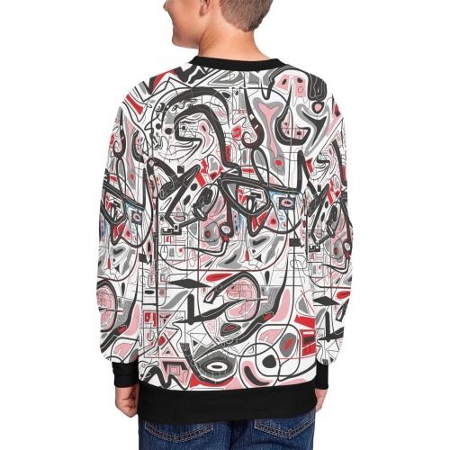 Model 2 Kids' All Over Print Sweatshirt (Model H37)