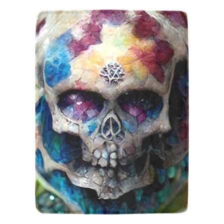 Crystal Skull Blanket 60x80