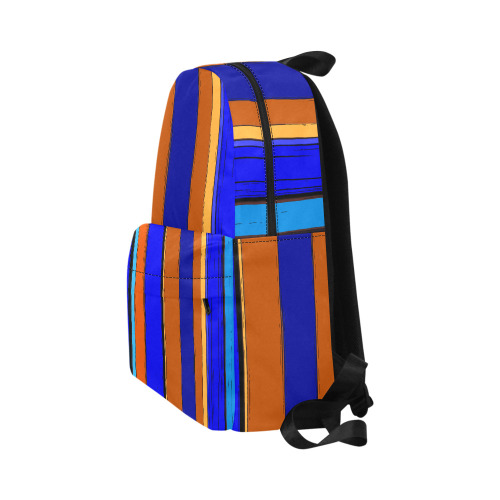 Abstract Blue And Orange 930 Unisex Classic Backpack (Model 1673)