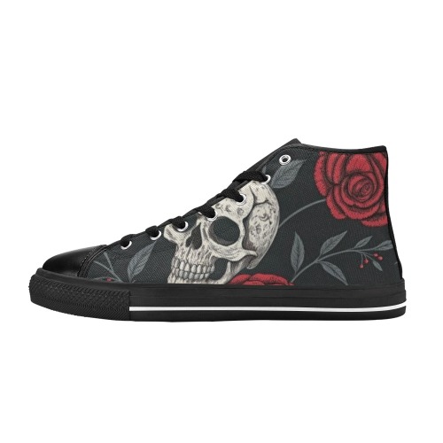 Skull with Roses