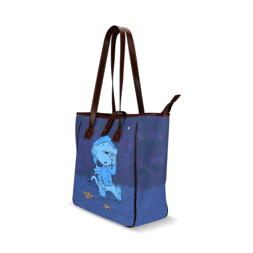 Ferald Feeling Blue Classic Tote Bag (Model 1644)