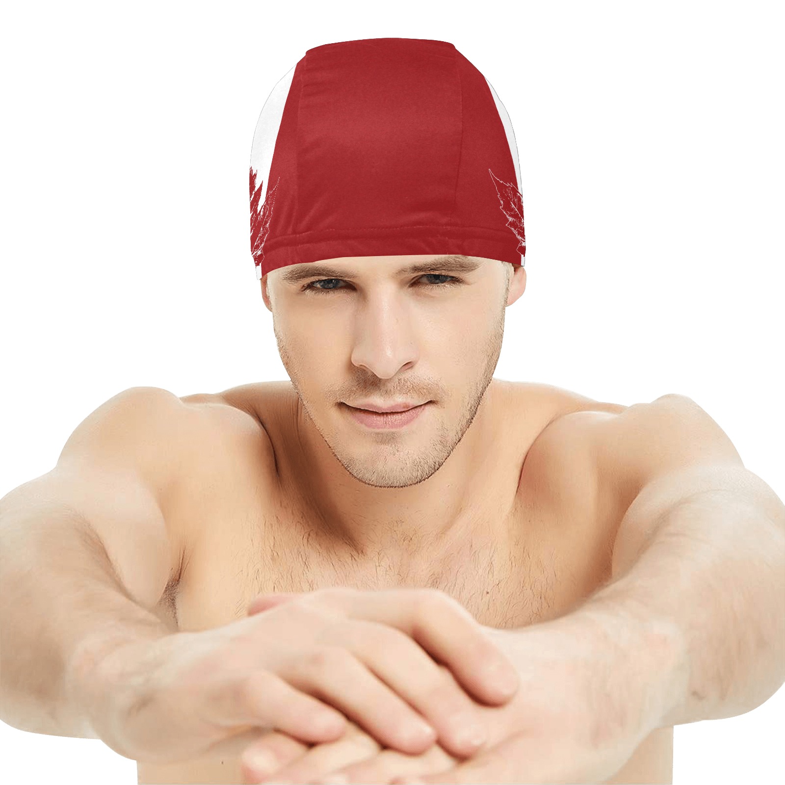 Retro Cool Canada Swim Cap