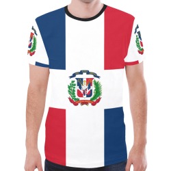 mxcp2000px-Flag_of_the_Dominican_Republic.svg New All Over Print T-shirt for Men (Model T45)