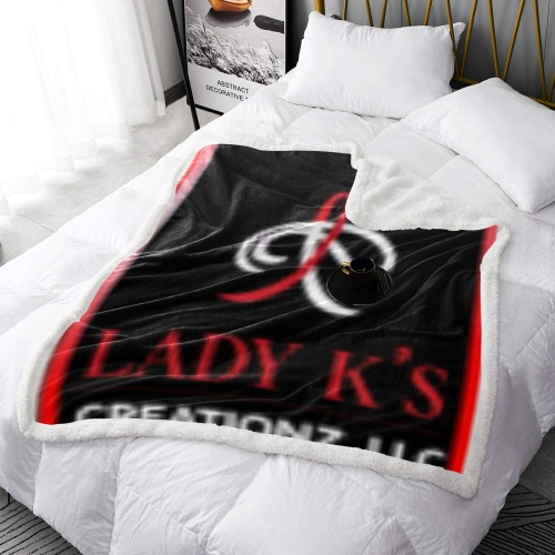 Lady K 2 Double Layer Short Plush Blanket 50"x60"