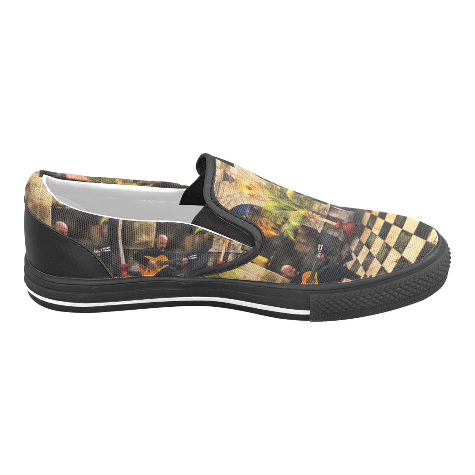 The Flamenco Palace Slip-on Canvas Shoes for Kid (Model 019)