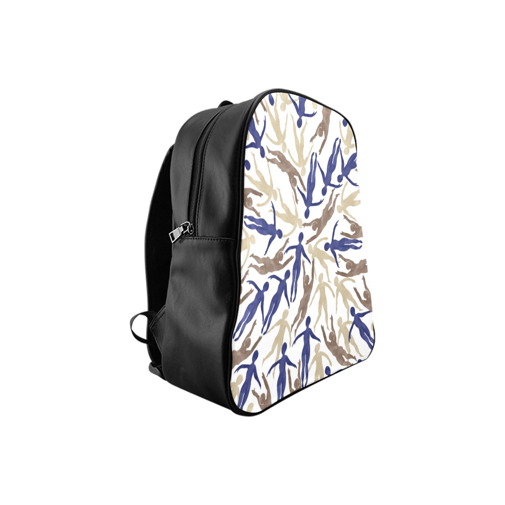 Tide_of_people School Backpack (Model 1601)(Small)