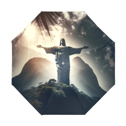 Cristo Redentor 12 Anti-UV Foldable Umbrella (U08)