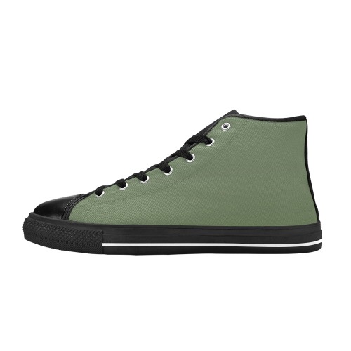 gr spb1 High Top Canvas Shoes for Kid (Model 017)