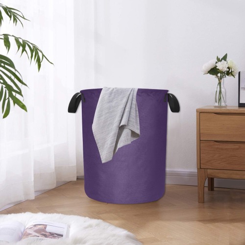 color Russian violet Laundry Bag (Large)