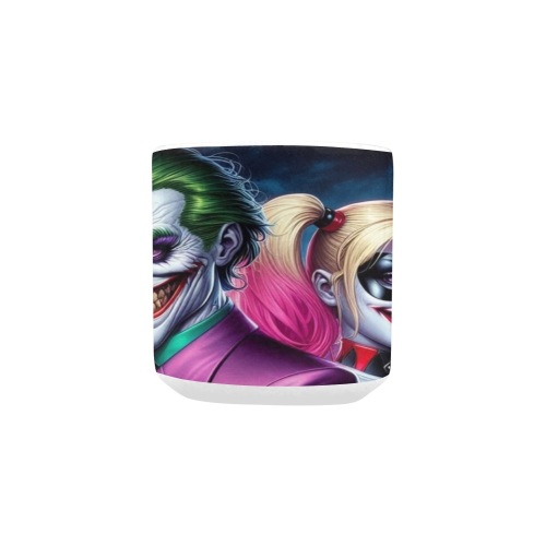 Joker Harley Hot Love Heart-shaped Morphing Mug