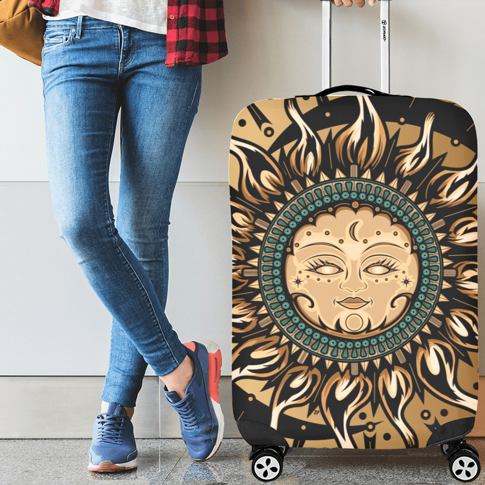 Sun Goddess Luggage Cover/Large 26"-28"