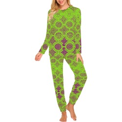 AFRICAN PRINT PATTERN 2 Women's All Over Print Pajama Set