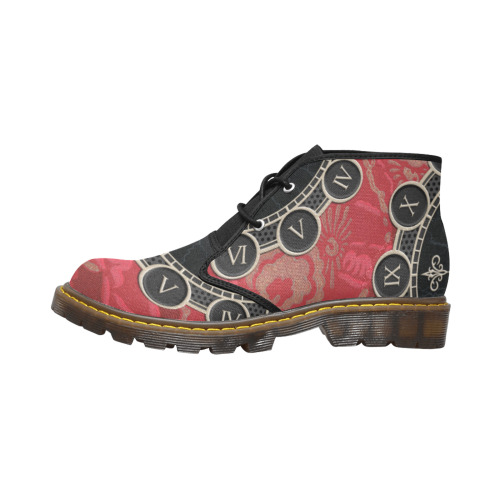 Time Machine Women's Canvas Chukka Boots (Model 2402-1)