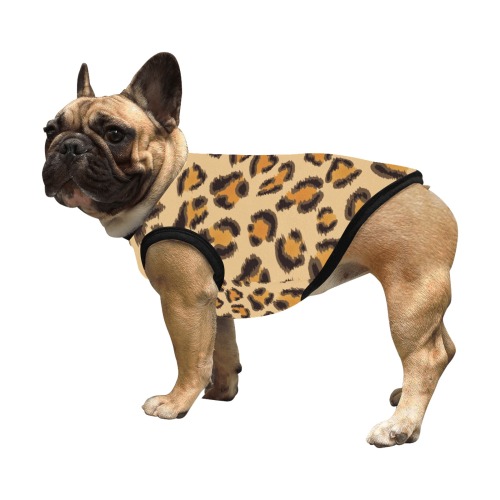 Doggie Leopard Pattern.jpg All Over Print Pet Tank Top