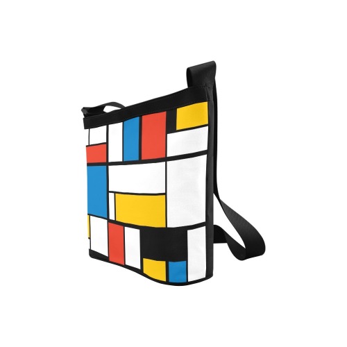 Mondrian De Stijl Modern Crossbody Bags (Model 1613)