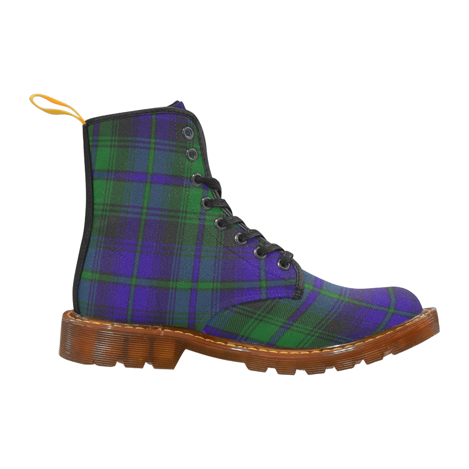 5TH. ROYAL SCOTS OF CANADA TARTAN Martin Boots For Women Model 1203H