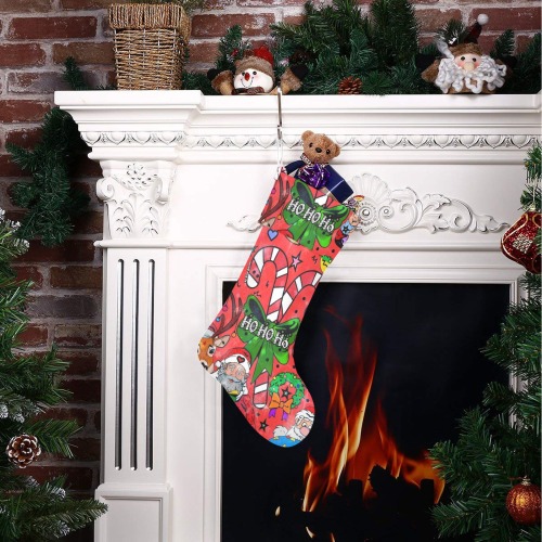 Hohoho Christmas by Nico Bielow Christmas Stocking