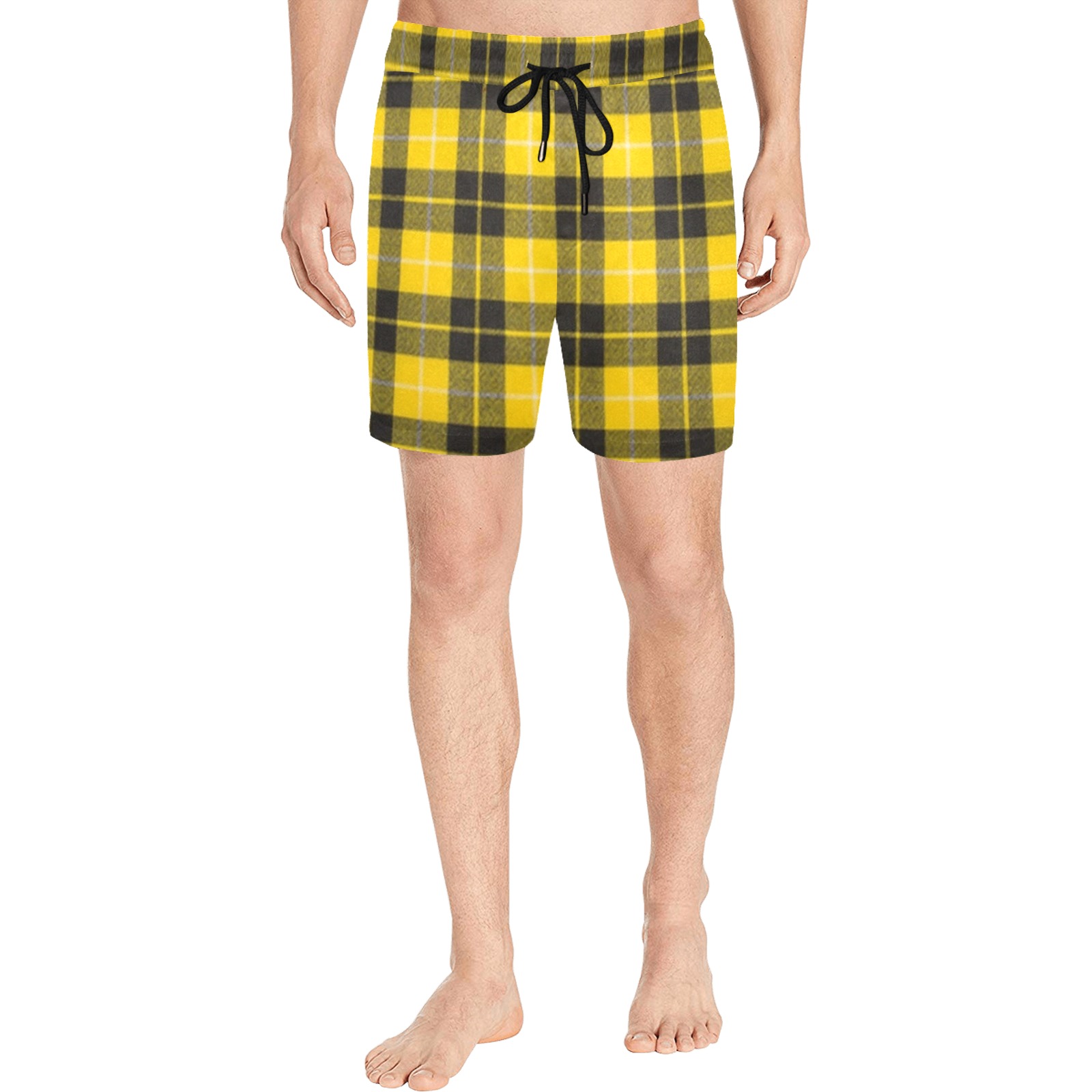 Barclay Dress Modern Men's Mid-Length Swim Shorts (Model L39)