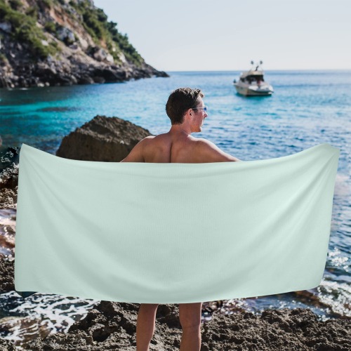 pastel green Beach Towel 31"x71"(NEW)