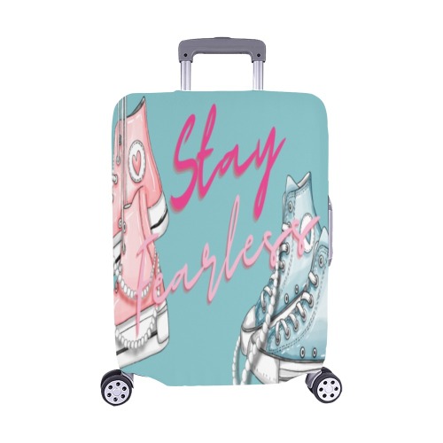 Stay Fearless Lagoon Luggage Cover