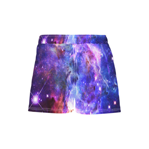 Mystical fantasy deep galaxy space - Interstellar cosmic dust Women's Casual Board Shorts (Model L54)