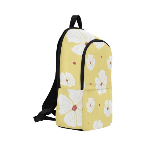 flowers Fabric Backpack for Adult (Model 1659)