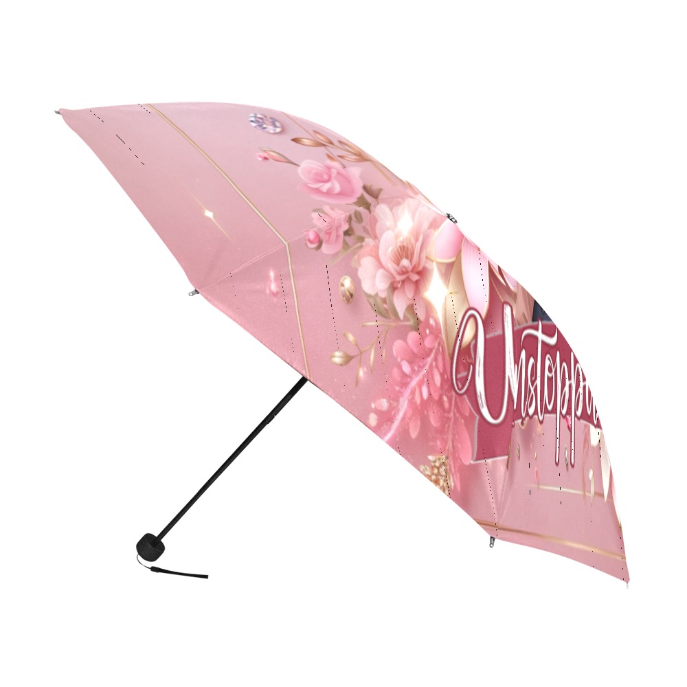 Pinkfedorawomandesign umbrella Anti-UV Foldable Umbrella (U08)