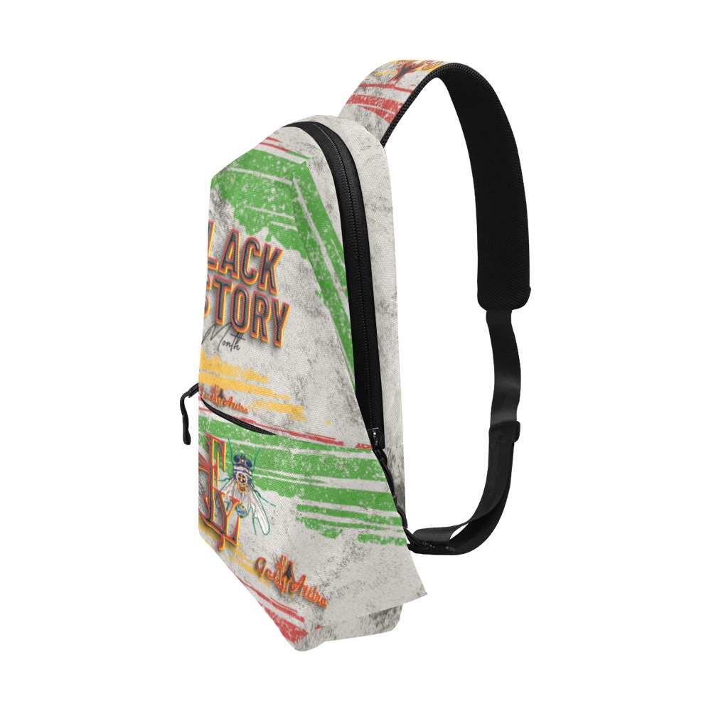 Black History Month Collectable Fly Chest Bag (Model 1678)
