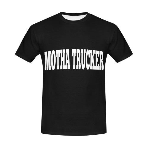 MOTHA TRUCKER All Over Print T-Shirt for Men (USA Size) (Model T40)