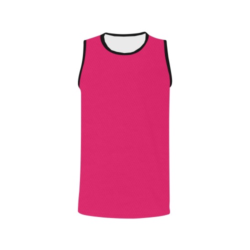 color ruby All Over Print Basketball Jersey
