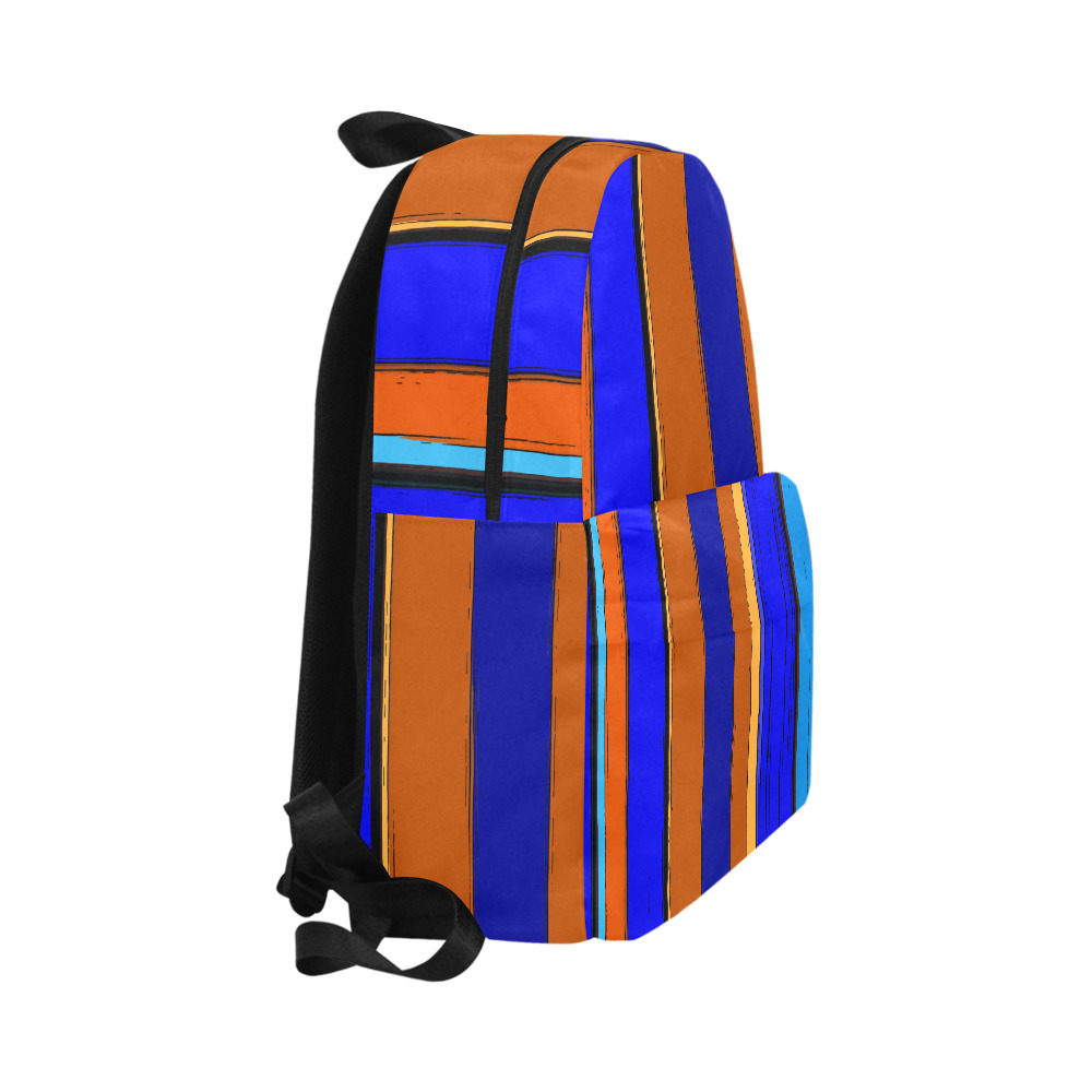 Abstract Blue And Orange 930 Unisex Classic Backpack (Model 1673)