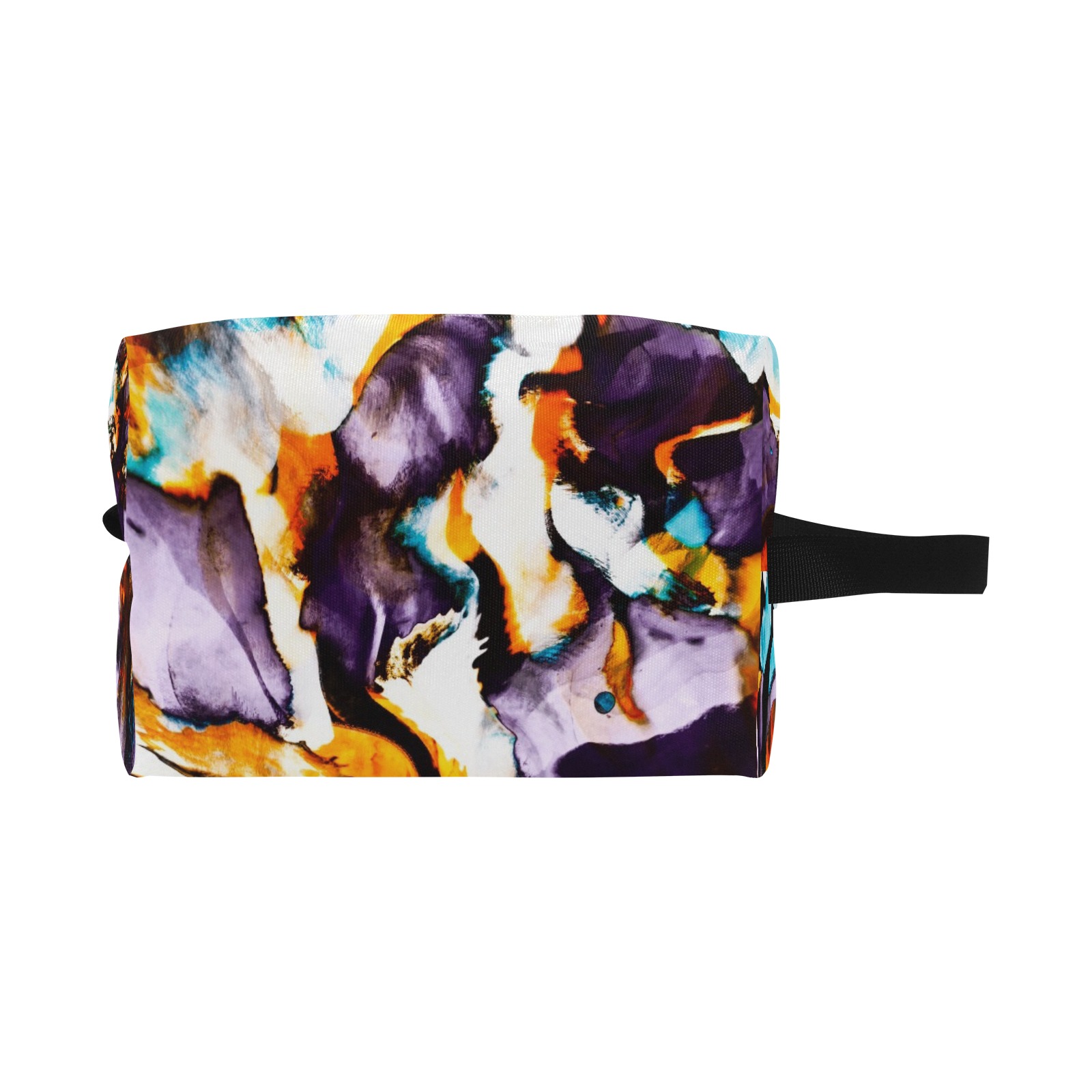 Colorful dark brushes abstract Wash Bag (Model 1721)