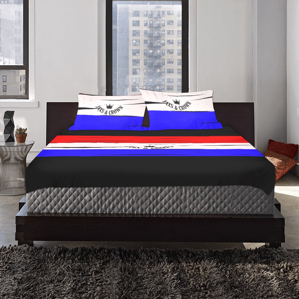 #170 bed set JAXS N CROWN B386FA0A-DD2B-4A38-ACE6-BAC85530D713 3-Piece Bedding Set